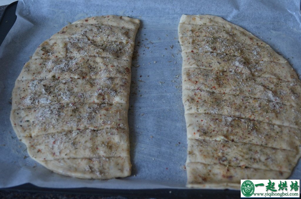 芝心蒜香面包Domino style garlic bread多米诺骨牌的做法 步骤6